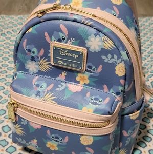 Hibiscus Stitch Lougefly Backpack